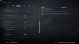 Opciones gráficas beta Call of Duty: Modern Warfare 2