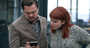 Art�culo Cr�tica No mires arriba: S�tira a medios gas con Leonardo DiCaprio y Jennifer Lawrence