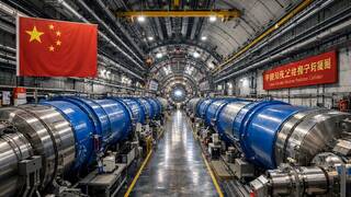 China construye el acelerador de part�culas m�s grande del planeta: un colosal anillo de 100 km y cambia la f�sica mundial