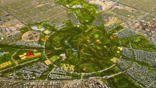 Arabia Saud� construye un oasis 5 veces m�s grande que Central Park: 16 kil�metros, museo de 110 metros y 70 % de zonas verdes