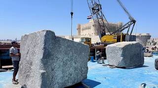 Arquelogos descubren en el Mediterrneo los restos de una de las 7 maravillas del mundo tras 1600 aos desaparecida