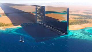 El megarascacielos The Line fracasa: de los 170 km proyectados por Arabia Saud�, s�lo se har�n 2,4 km de la ciudad futurista