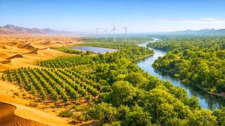 El S�hara transforma su desierto en bosque: millones de �rboles se plantan en 9,2 millones de kil�metros en un colosal proyecto