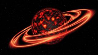 Cient�ficos descubren un planeta 'infernal' a 35 a�os luz que no deber�a existir, est� cubierto por magma y envuelto en azufre