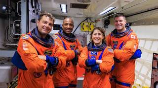 Es oficial: estos son los cuatro astronautas que la NASA enviar� a rodear la Luna en la misi�n Artemis II
