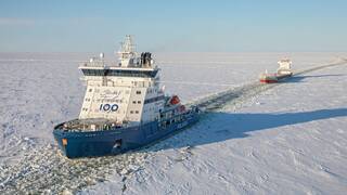 Rusia tiene un gigante nuclear en el �rtico: un rompehielos de 173 metros y 2 reactores clave para la Ruta Mar�tima del Norte