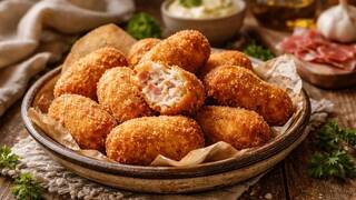Los chefs españoles coinciden: 'La bechamel de las croquetas no se hace con leche, usa gelatina, 100g de harina y mantequilla'
