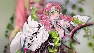 El cosplay más brillante de Mitsuri Kanroji de 'Demon Slayer', el Pilar del Amor