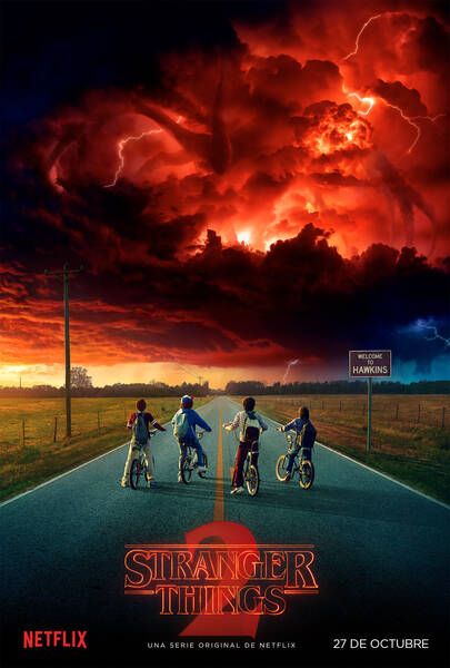 Póster de Stranger Things 2.