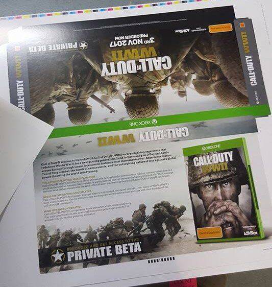 Este es el material en el que se desvela la beta de Call of Duty: WWII
