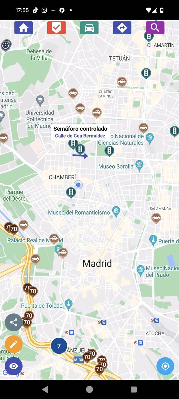 captura de pantalla de la app