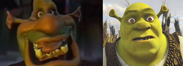 Revelan la primera animación de prueba de Shrek, perdida durante 20 años, y  es muy perturbadora - Vandal Random