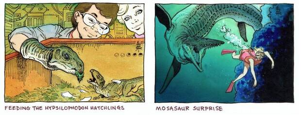 Jurassic Park serie de los 90
