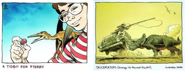 Jurassic Park serie de los 90