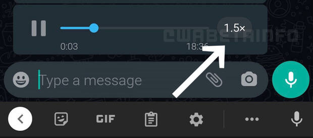 WhatsApp audios