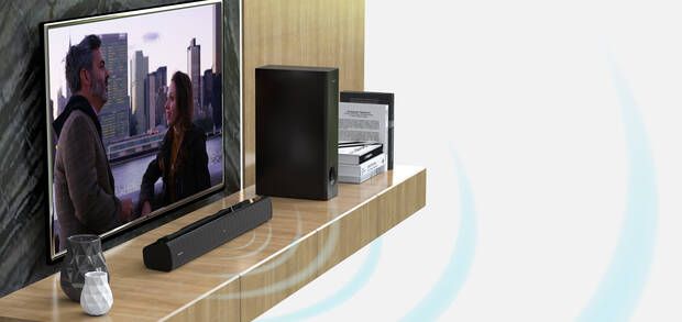 Barra de sonido Creative Stage V2