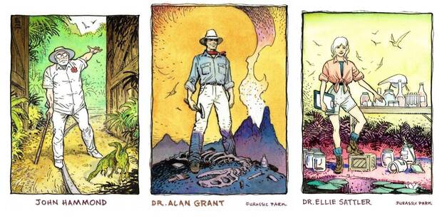 Jurassic Park serie de los 90