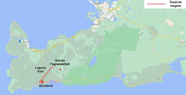 mapa islandia