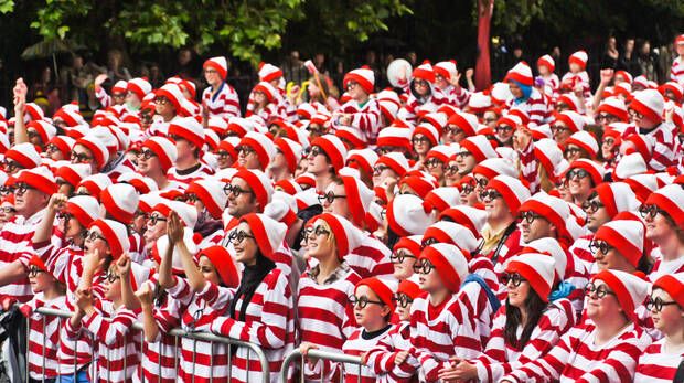 Los años 90: ¿Dónde está Wally? Una búsqueda a través de sus libros