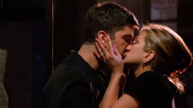 El beso de Ross y Rachel