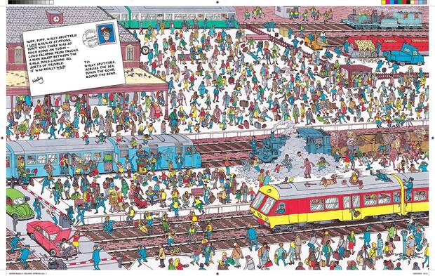 Los años 90: ¿Dónde está Wally? Una búsqueda a través de sus libros