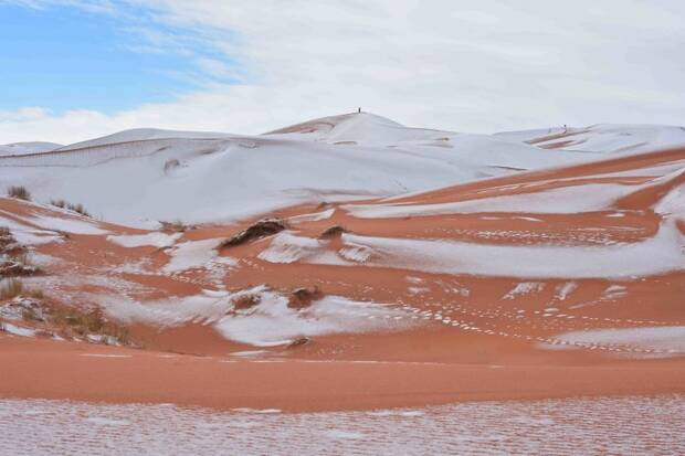 Sahara nevado