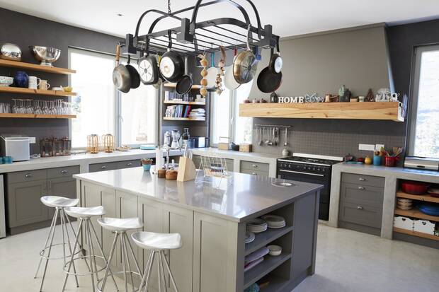 Cocina de la casa prefabricada