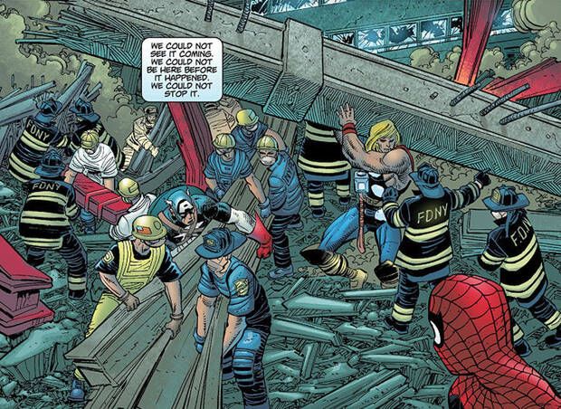 El 11-S y su influencia en los cómics de Marvel