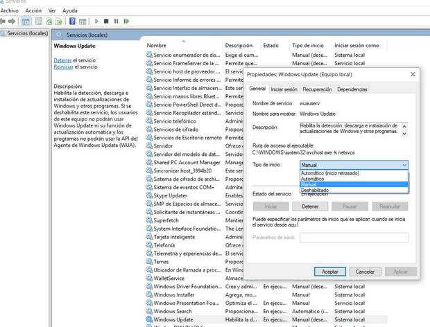 Configurar Windows Update