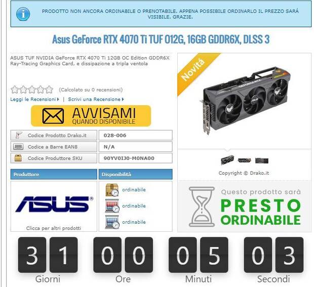 ASUS 4070 Ti