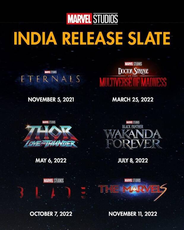 Blade y otras películas de la Fase 4 de Marvel