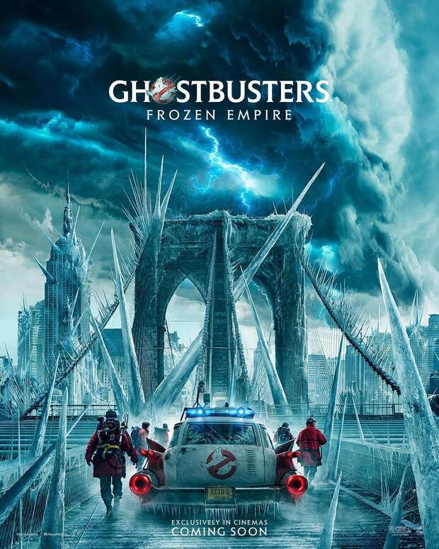 First 'Ghostbusters Frozen Empire' Poster Reveals the Movie's Villain