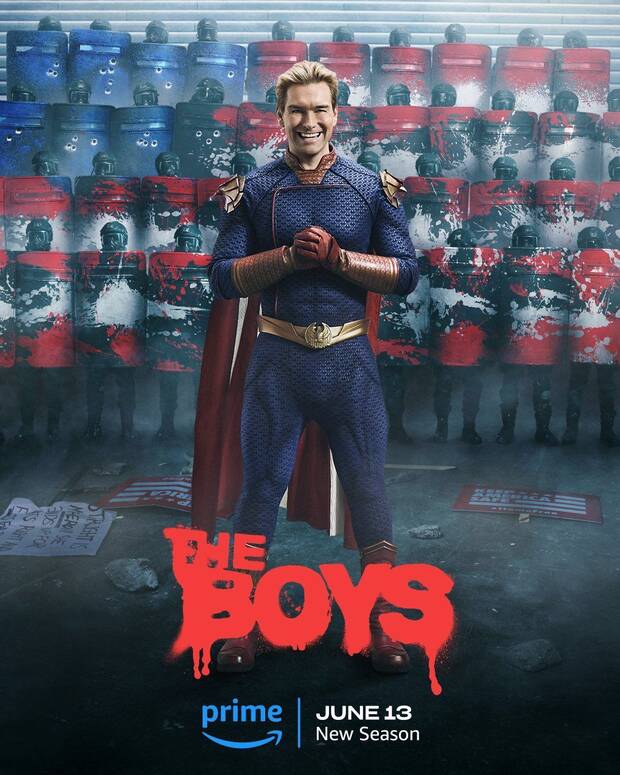 La Temporada 4 De The Boys Desvela Su P ster M s Terror fico Con 