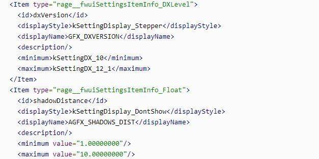 Parte de la filtración en la que se hace mención a DX12.