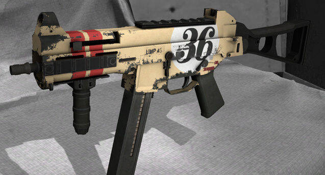 UMP-45 Grand Prix (Algo Desgastado) 0,25€