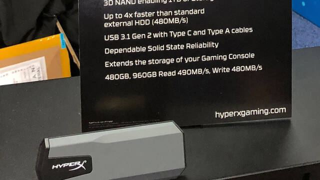 CES 2018: HyperX Savage EXO, el primer SSD externo de Kingston