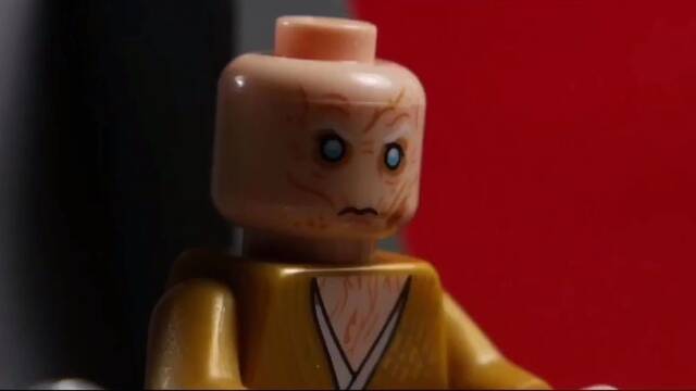 Recrean la escena del trono de Los ltimos Jedi en LEGO