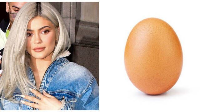 La foto de un huevo destrona a Kylie Jenner en Instagram