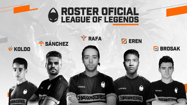 x6tence presenta su equipo de League of Legends con Rafa a la cabeza