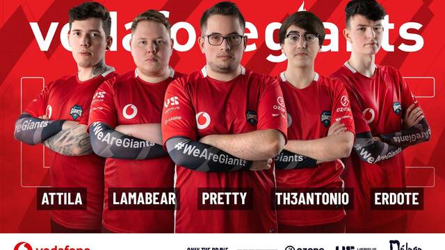 Vodafone Giants anuncia su equipo de League of Legends para la SLO