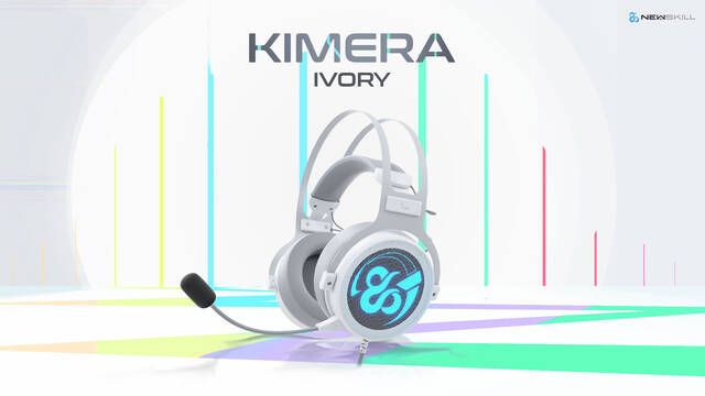 Newskill presenta sus auriculares para gamers Kimera V2 Ivory