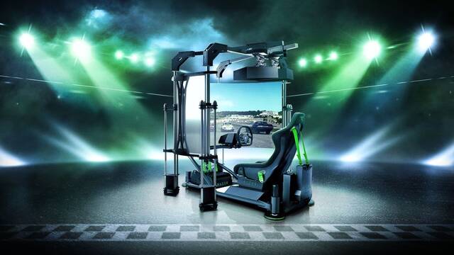 CES 2020: Razer presenta su prototipo de cabina para simracing: Razer eRacing Simulator