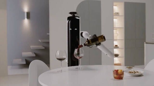 Samsung presenta su robot domstico capaz de servir vino