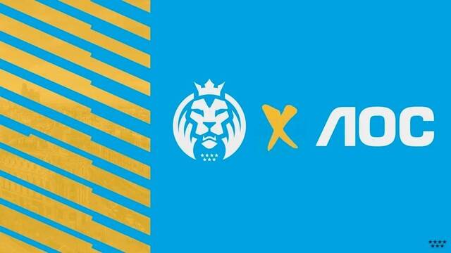 MAD Lions firma un acuerdo de patrocinio con el fabricante de monitores AOC
