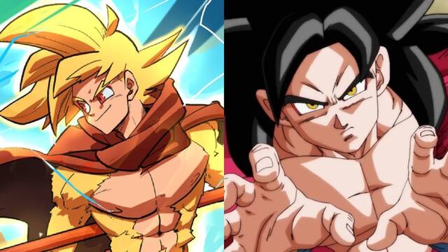 Dragon Ball Super: Imaginan una versión de Goku en SSJ4 God que es una pasada