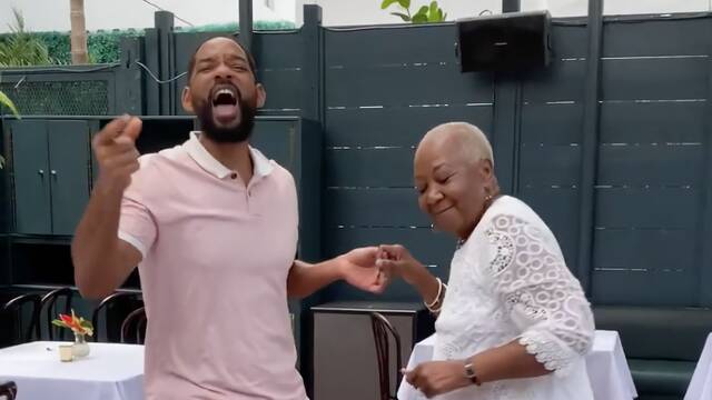 Este vídeo de Will Smith bailando con su madre es todo lo que necesitas ver hoy
