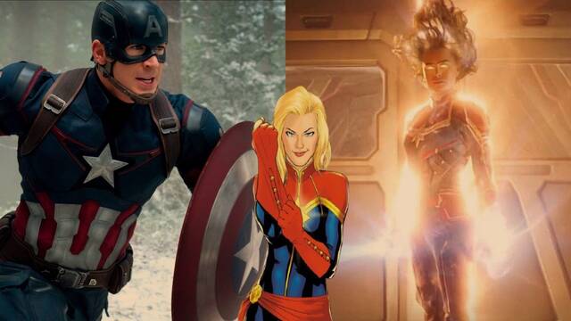 La Capitana Marvel se convierte en Capitán América en otro universo y mejora su escudo