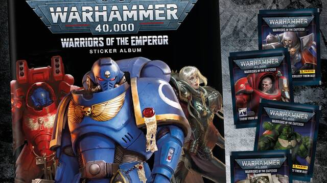Warhammer 40.000 y Panini presentan una colección de cromos espectacular