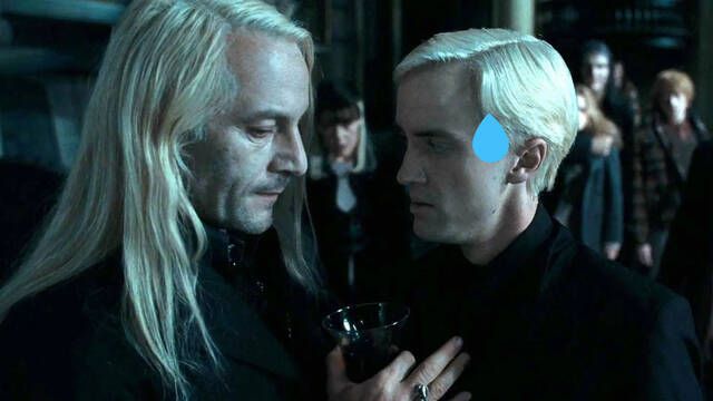 El actor de Lucius Malfoy hirió a Tom Felton durante el rodaje de 'Harry Potter y la cámara secreta'