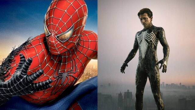 El Spider-Man de Tom Holland con el traje de simbionte en un nuevo arte
